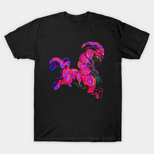 inky megapede T-Shirt by gummygunk